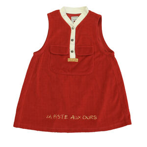 Miniman Girls Red | White Dress size: 18 Months